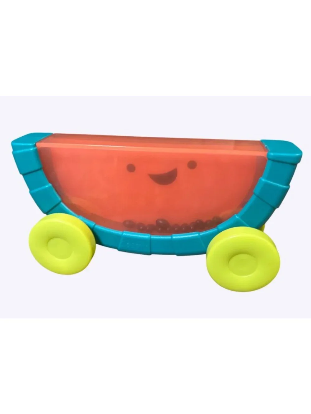 Fruit Themed Rolling Baby Toys Set Rattles Bright Colors Educational Sensory